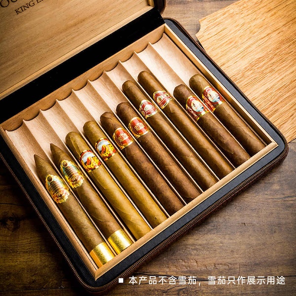 Lubinski 魯賓斯基 皮質雪松木十支裝雪茄便攜包 保養 · 濕度|W Cigar Shop 雪茄配件 商品詳情 4