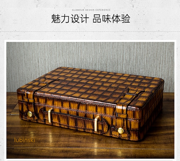 Lubinski 魯賓斯基 便攜雪松木保濕盒 收納 · 旅行盒｜W Cigar Shop 雪茄配件 商品詳情 14