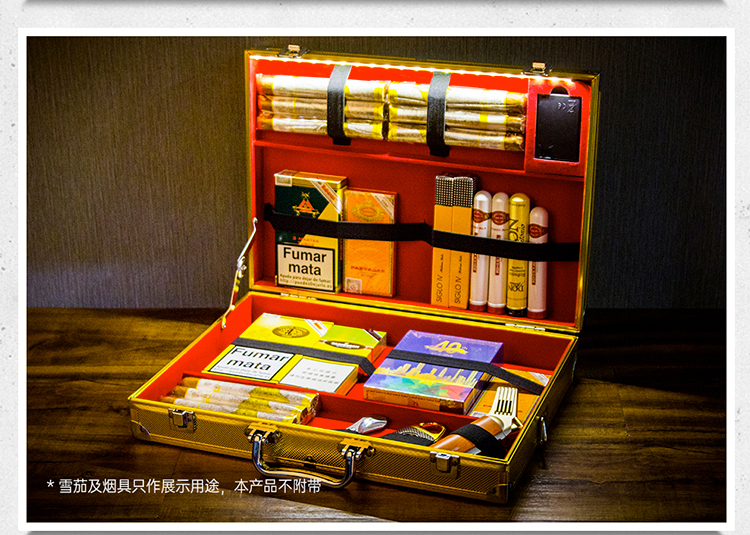 Lubinski 魯賓斯基 「Lubinski 台灣經銷商」 鋁合金便攜雪茄展示銷售盒|Capadura| 收納 · 旅行盒|W Cigar Shop 雪茄配件 商品詳情 12