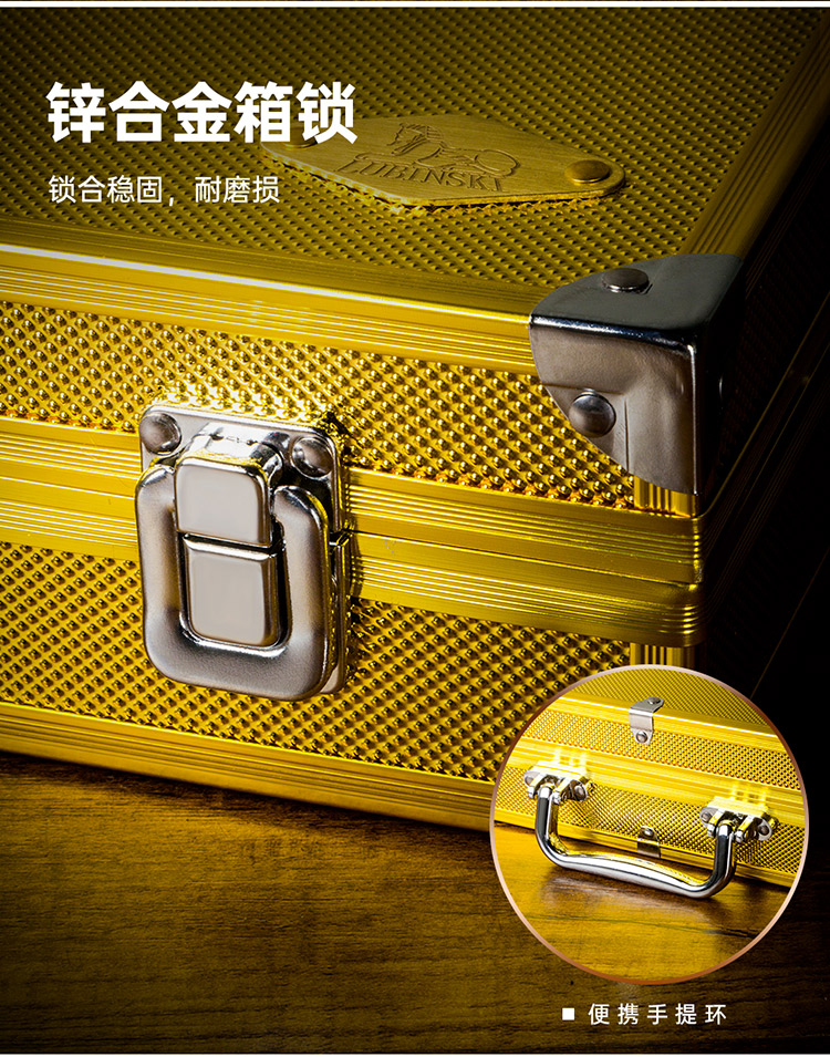 Lubinski 魯賓斯基 「Lubinski 台灣經銷商」 鋁合金便攜雪茄展示銷售盒|Capadura| 收納 · 旅行盒|W Cigar Shop 雪茄配件 商品詳情 4