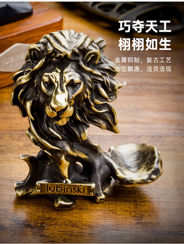 Lubinski 魯賓斯基 復古工藝銅質雪茄煙托金屬雪茄工具禮盒 配件禮盒｜W Cigar Shop 雪茄配件 商品詳情 9