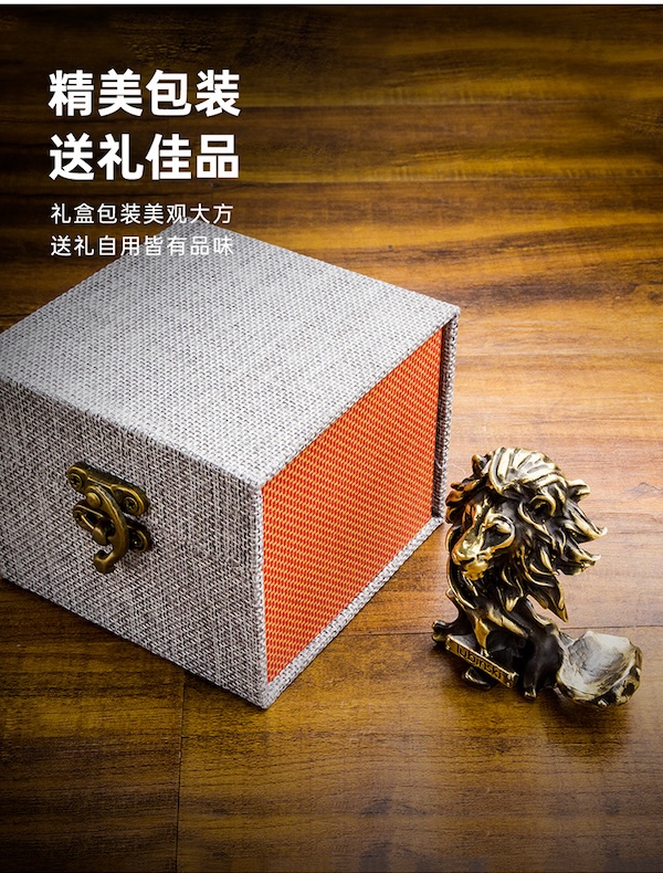 Lubinski 魯賓斯基 復古工藝銅質雪茄煙托金屬雪茄工具禮盒 配件禮盒｜W Cigar Shop 雪茄配件 商品詳情 10