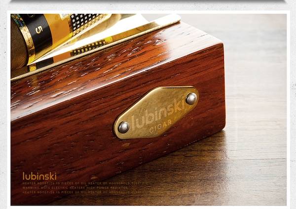 Lubinski 魯賓斯基 雞翅木實木雪茄菸灰缸 菸灰缸｜W Cigar Shop 雪茄配件 商品詳情 15