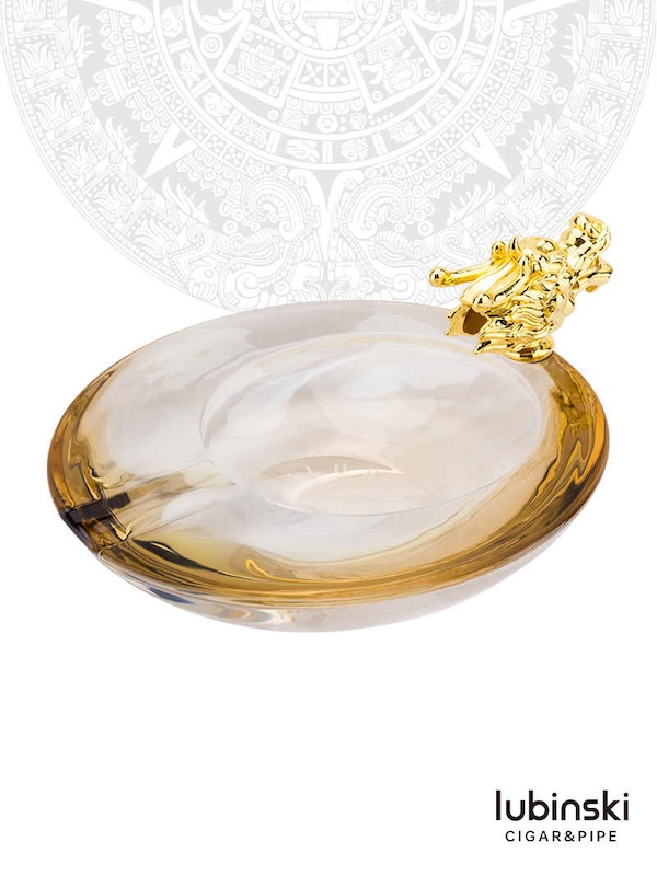 Lubinski 魯賓斯基 水晶玻璃透明單槽菸灰缸 菸灰缸｜W Cigar Shop 雪茄配件 商品詳情 1