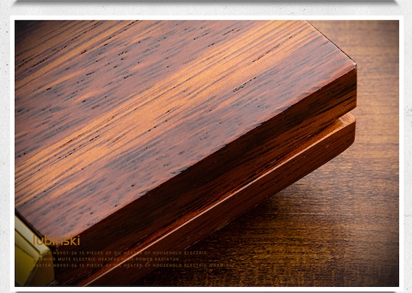 Lubinski 魯賓斯基 高檔雞翅木實木四槽雪茄菸灰缸 菸灰缸|W Cigar Shop 雪茄配件 商品詳情 14