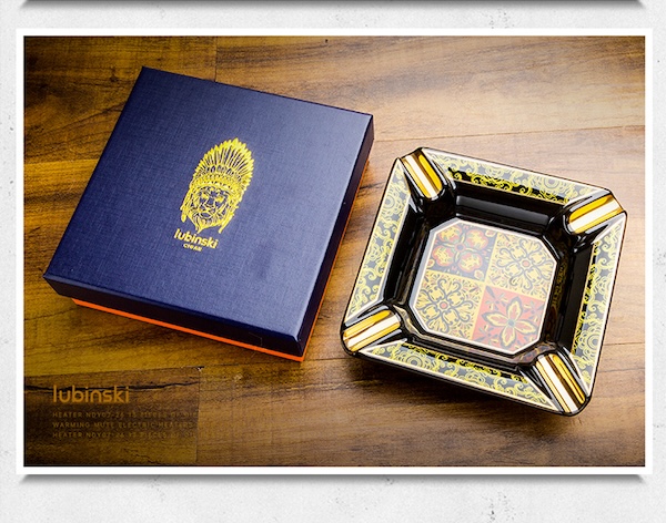 Lubinski 魯賓斯基 高檔時尚陶瓷四槽雪茄菸灰缸 菸灰缸|W Cigar Shop 雪茄配件 商品詳情 6