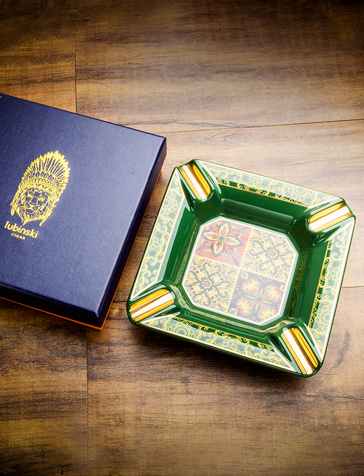 Lubinski 魯賓斯基 高檔時尚陶瓷四槽雪茄菸灰缸 菸灰缸｜W Cigar Shop 雪茄配件 商品詳情 3