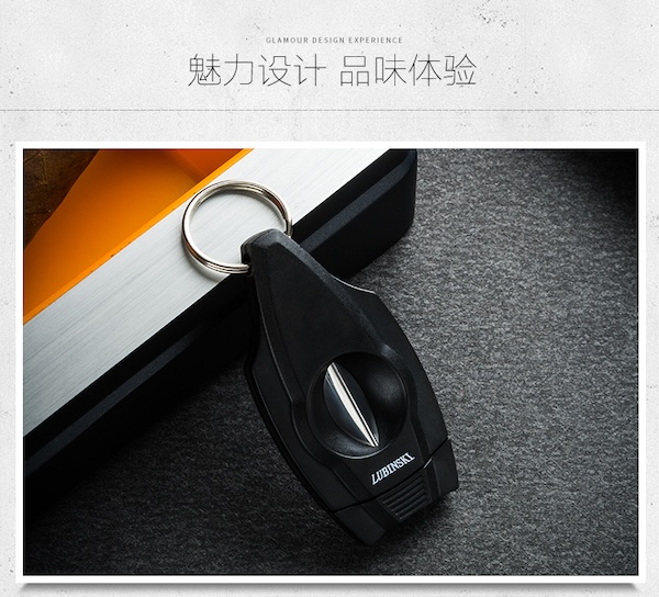 Lubinski 魯賓斯基 塑膠不鏽鋼V型雪茄剪刀 雪茄剪|W Cigar Shop 雪茄配件 商品詳情 11