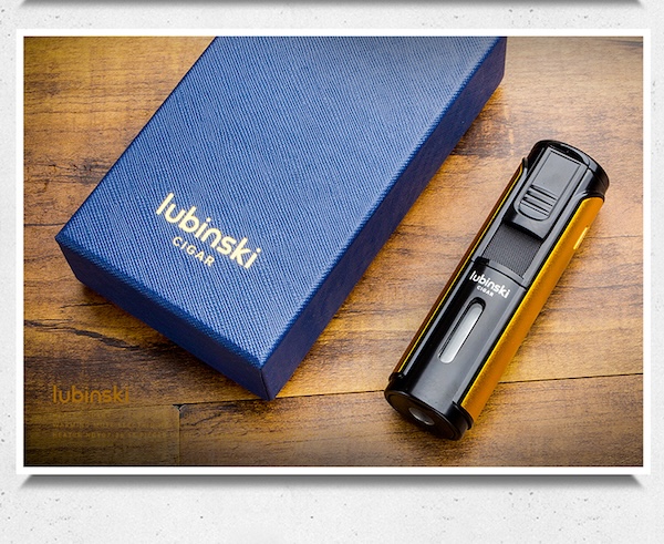 Lubinski 魯賓斯基 五直衝防風金屬打火機 打火機 · 點火｜W Cigar Shop 雪茄配件 商品詳情 6