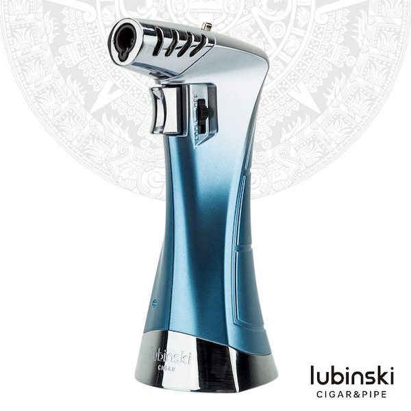 Lubinski 魯賓斯基 藍焰單直衝雪茄打火機 打火機 · 點火|W Cigar Shop 雪茄配件 商品詳情 1