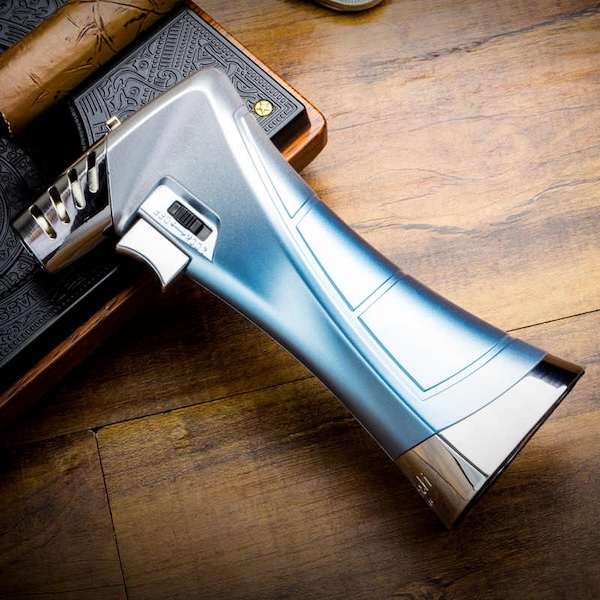 Lubinski 魯賓斯基 藍焰單直衝雪茄打火機 打火機 · 點火|W Cigar Shop 雪茄配件 商品詳情 2