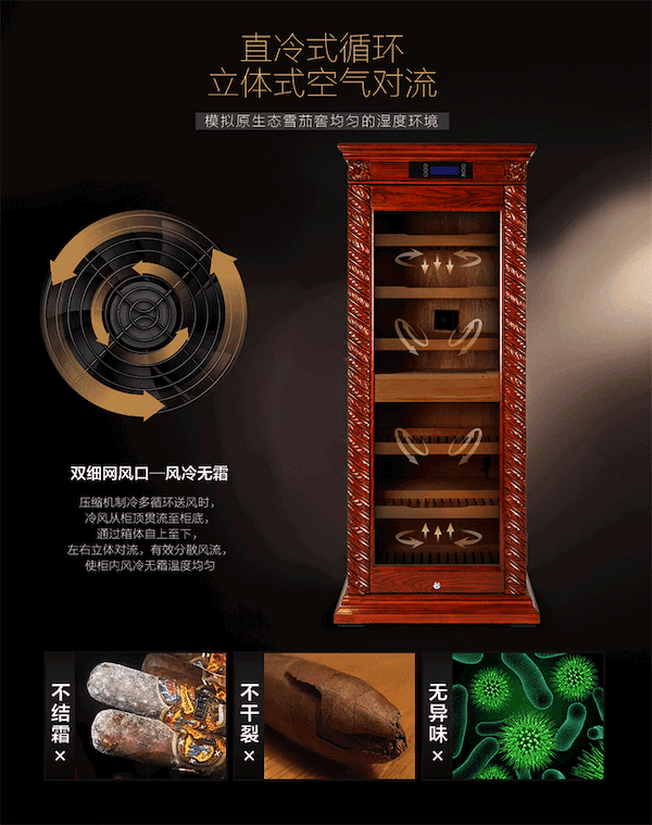 Lubinski 魯賓斯基 高檔實木雪茄櫃 保濕櫃 · 恆溫箱|W Cigar Shop 雪茄配件 商品詳情 12