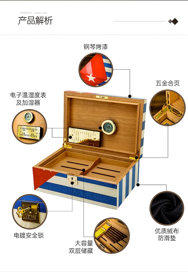 Lubinski 魯賓斯基 小型雪茄醇化箱 保濕櫃 · 恆溫箱|W Cigar Shop 雪茄配件 商品詳情 8