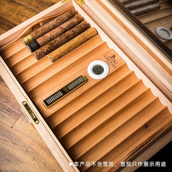 Lubinski 魯賓斯基 西班牙雪松木雪茄保濕箱 保濕櫃 · 恆溫箱｜W Cigar Shop 雪茄配件 商品詳情 3