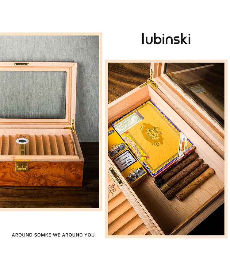 Lubinski 魯賓斯基 西班牙雪松木雪茄保濕箱 保濕櫃 · 恆溫箱|W Cigar Shop 雪茄配件 商品詳情 6