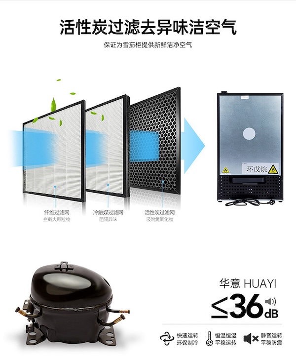 Lubinski 魯賓斯基 電子恆溫恆濕雪茄醇化櫃 保濕櫃 · 恆溫箱｜W Cigar Shop 雪茄配件 商品詳情 14