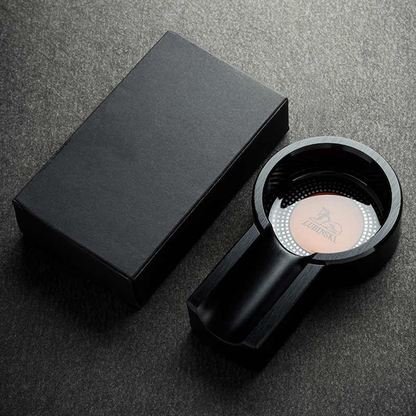 Lubinski 魯賓斯基 便攜式單口鋅合金拉絲雪茄菸灰缸 菸灰缸|W Cigar Shop 雪茄配件 商品詳情 5