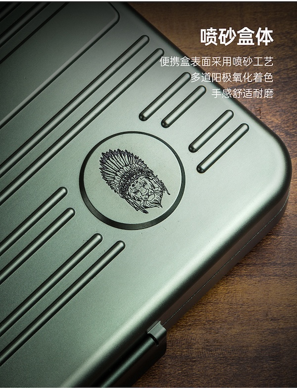 Lubinski 魯賓斯基 鋁鎂合金雪茄便攜盒 保養 · 濕度|W Cigar Shop 雪茄配件 商品詳情 7