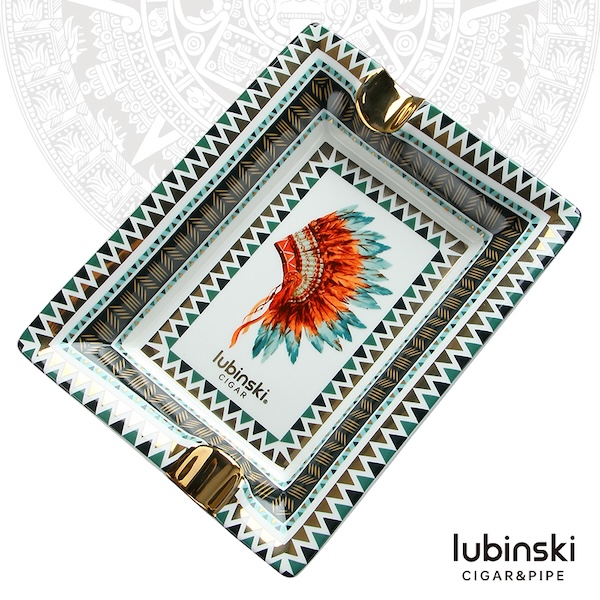 Lubinski 魯賓斯基 雙槽錯位陶瓷雪茄菸灰缸 菸灰缸|W Cigar Shop 雪茄配件 商品詳情 6