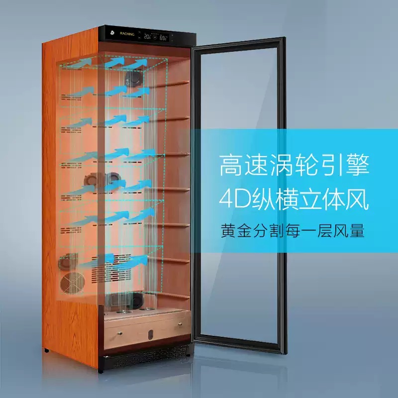 Raching 美晶 C380A 雪松實木雪茄盒 保濕櫃 · 恆溫箱｜W Cigar Shop 雪茄配件 商品詳情 4