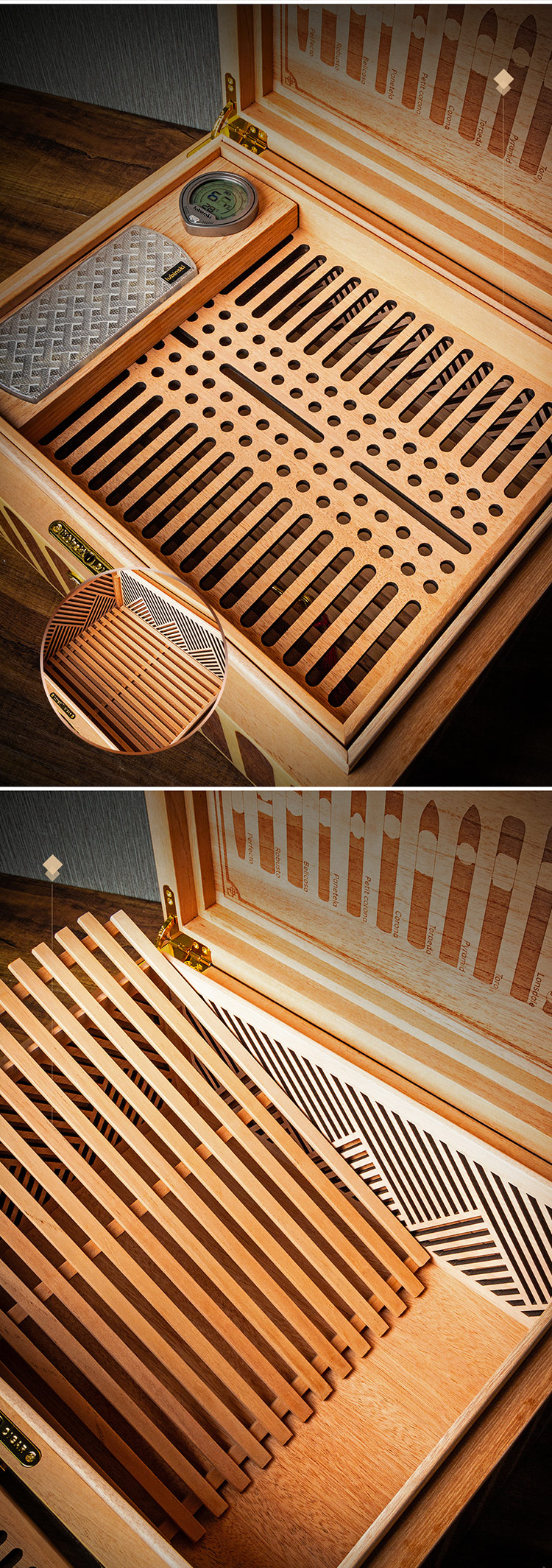 Lubinski 魯賓斯基 高階雪茄保濕盒 保濕櫃 · 恆溫箱｜W Cigar Shop 雪茄配件 商品詳情 3