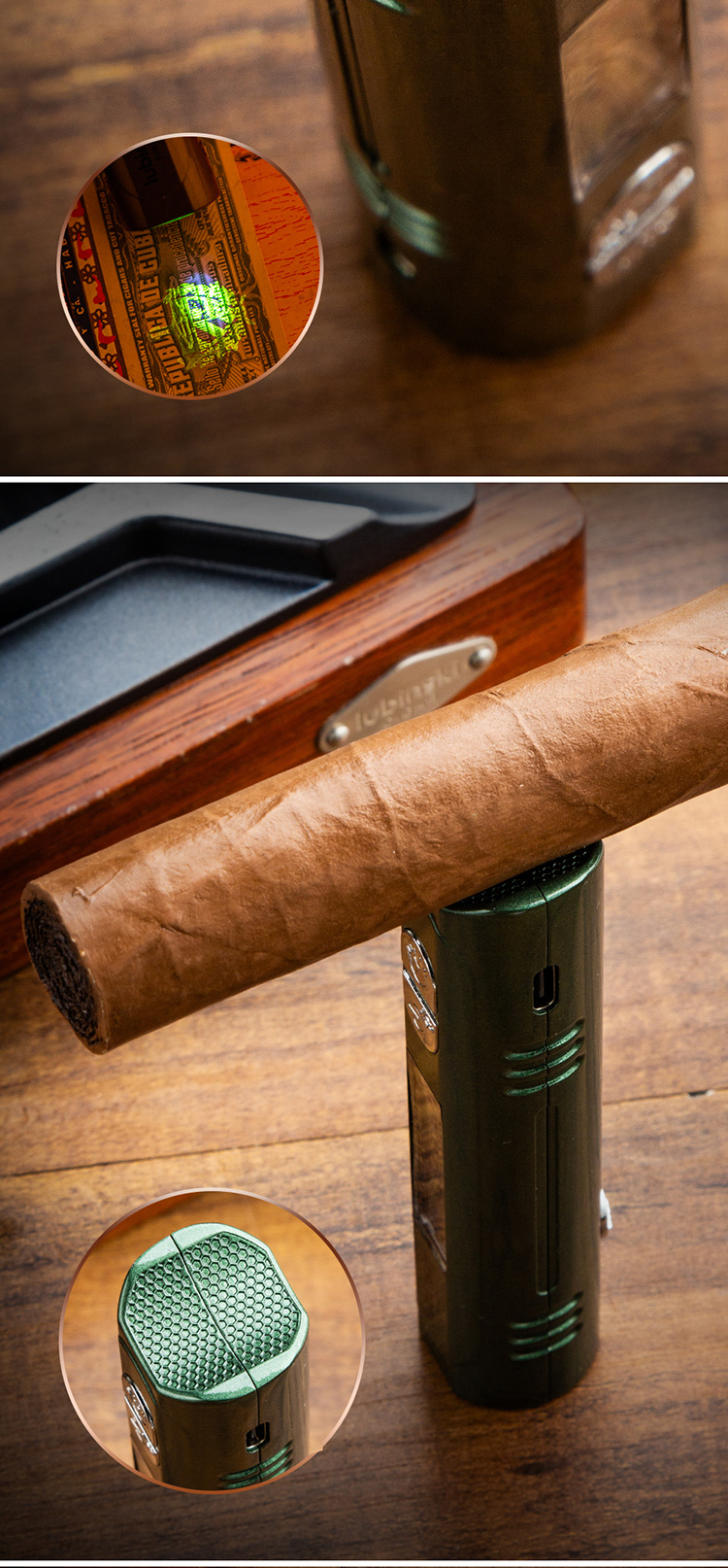 Lubinski 魯賓斯基 多功能雪茄測濕器 保養 · 濕度|W Cigar Shop 雪茄配件 商品詳情 4