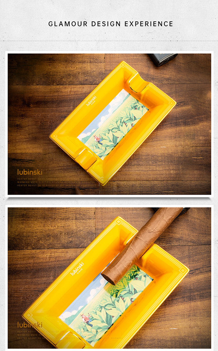 Lubinski 魯賓斯基 二槽雙人小型雪茄菸灰缸 菸灰缸｜W Cigar Shop 雪茄配件 商品詳情 5