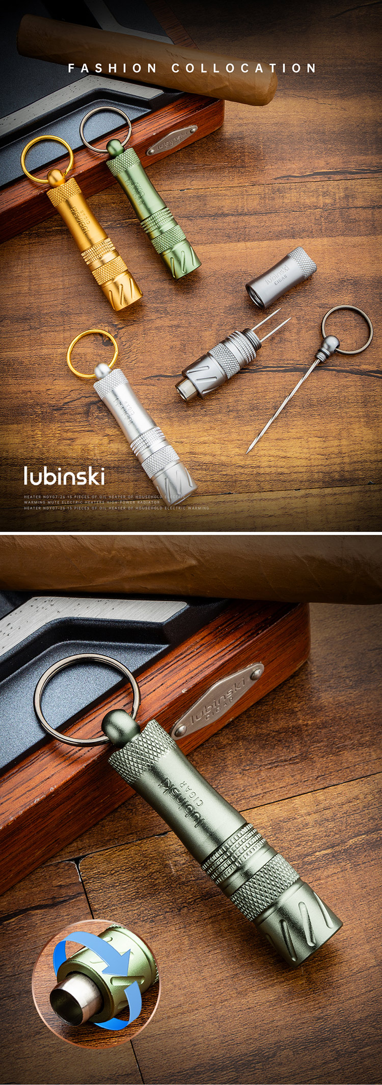 Lubinski 魯賓斯基 多功能雪茄開孔器 雪茄開孔器｜W Cigar Shop 雪茄配件 商品詳情 1