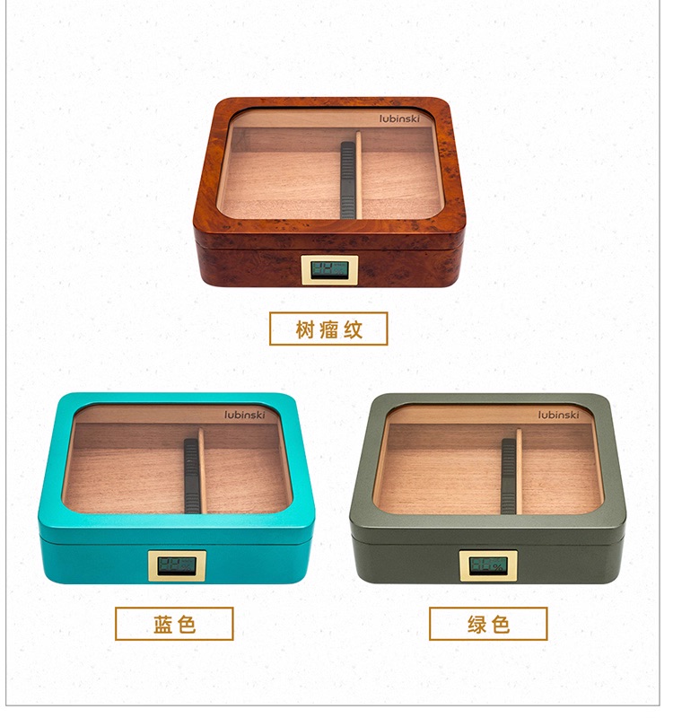 Lubinski 魯賓斯基 雪茄保濕盒 透明視窗 保濕櫃 · 恆溫箱|W Cigar Shop 雪茄配件 商品詳情 10