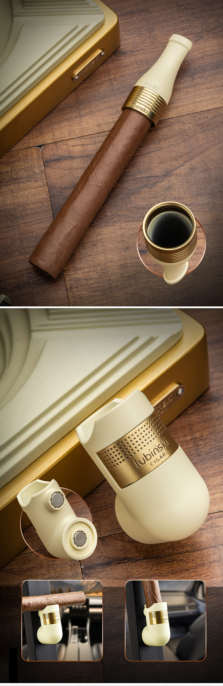Lubinski 魯賓斯基 雪茄工具組 六件套 雪茄剪｜W Cigar Shop 雪茄配件 商品詳情 4