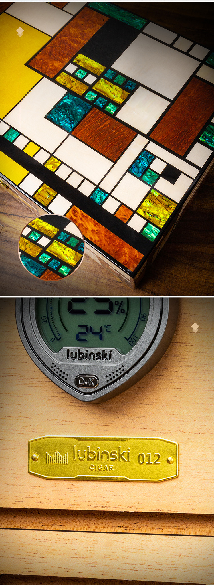 Lubinski 魯賓斯基 限量版雪茄保濕盒 保濕櫃 · 恆溫箱|W Cigar Shop 雪茄配件 商品詳情 2