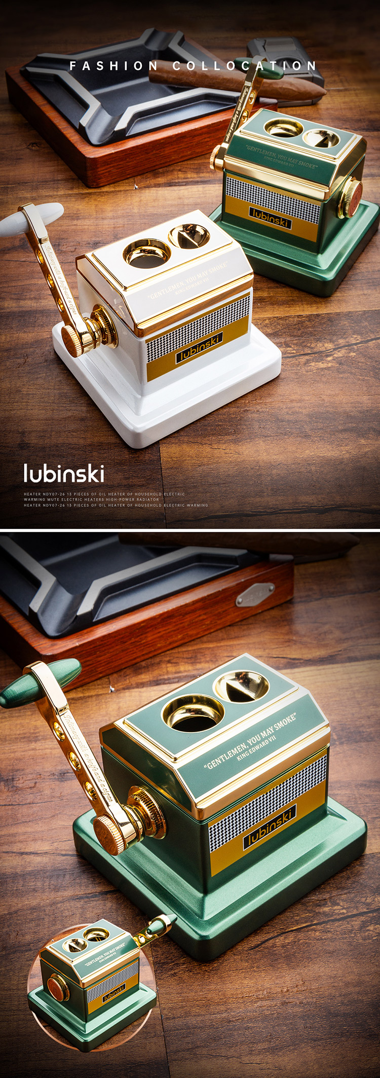 Lubinski 魯賓斯基 桌上型雪茄剪刀 雪茄剪|W Cigar Shop 雪茄配件 商品詳情 1
