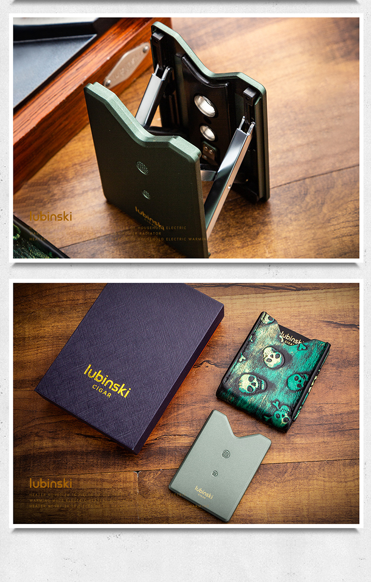 Lubinski 魯賓斯基 雪茄煙托帶雙開孔器 收納 · 旅行盒｜W Cigar Shop 雪茄配件 商品詳情 6