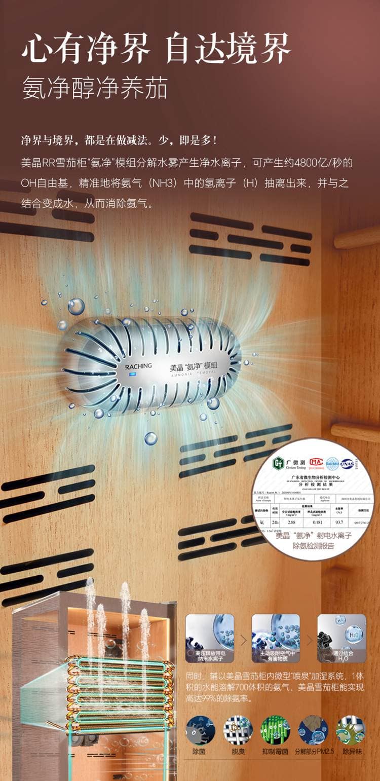 Raching 美晶 RR780 580L WIFI 恆溫恆濕雪茄櫃 保濕櫃 · 恆溫箱|W Cigar Shop 雪茄配件 商品詳情 19