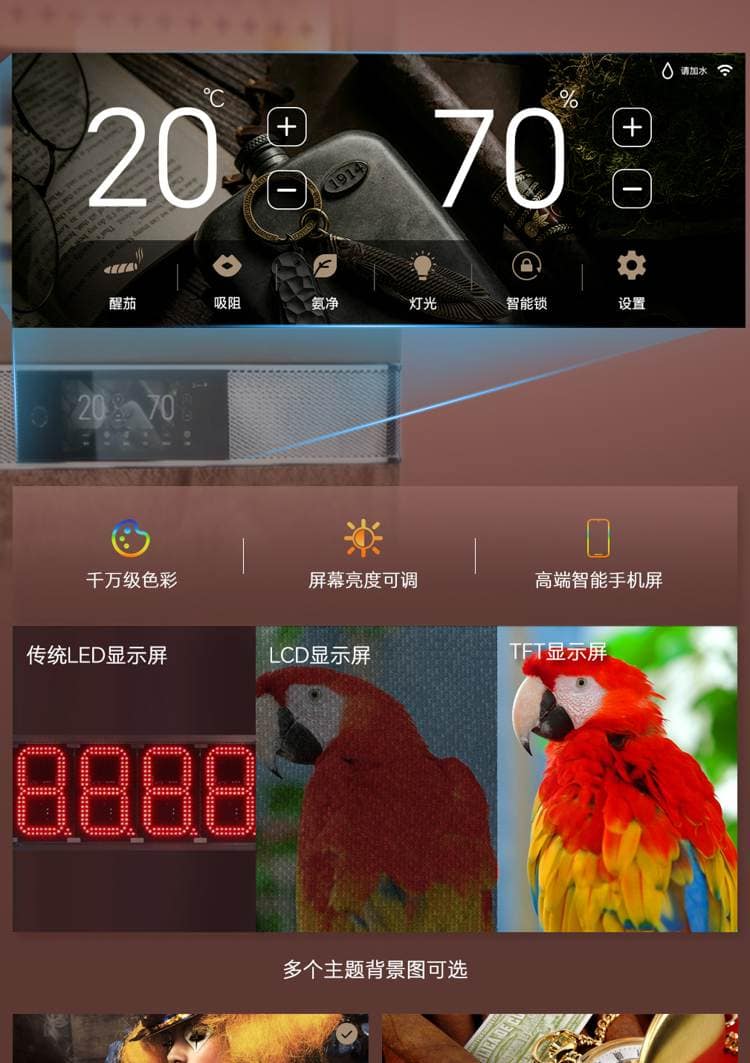 Raching 美晶 RR980 580L WIFI 恆溫恆濕雪茄櫃 保濕櫃 · 恆溫箱|W Cigar Shop 雪茄配件 商品詳情 17