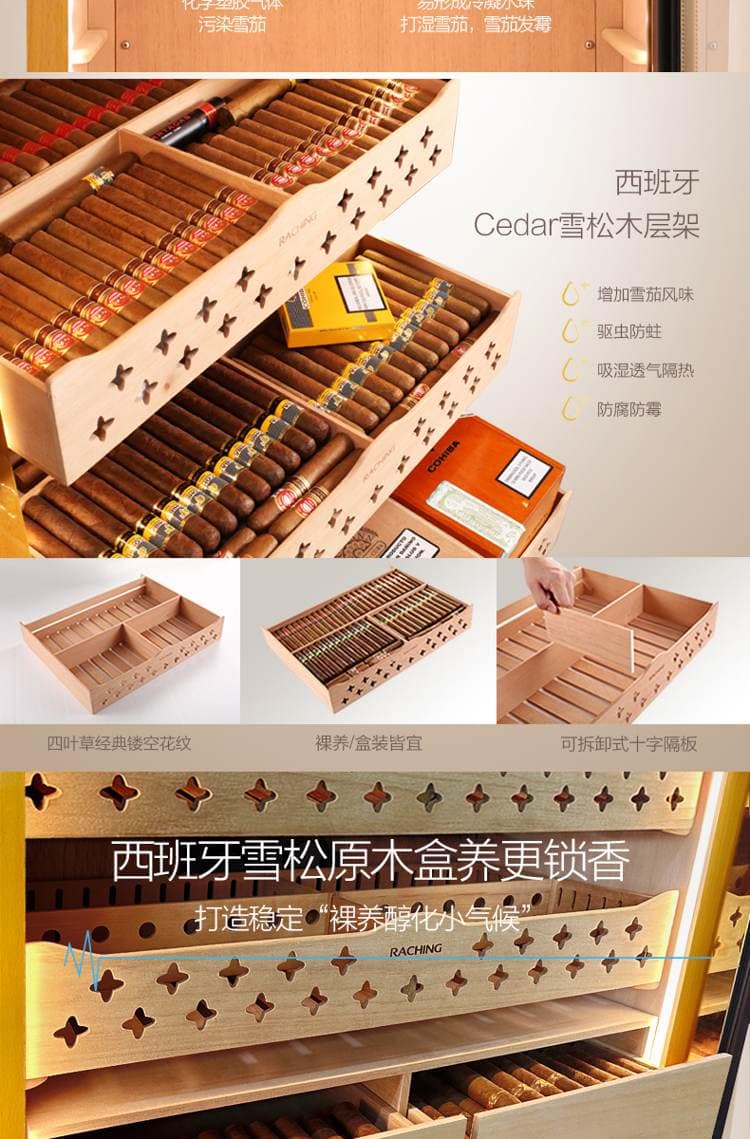 Raching 美晶 MON5800A 智慧恆溫恆濕保濕櫃 保濕櫃 · 恆溫箱|W Cigar Shop 雪茄配件 商品詳情 23