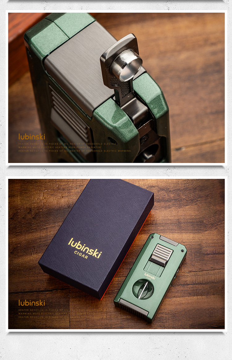 Lubinski 魯賓斯基 雙直衝V 剪雪茄打火機(YJA-10070) 打火機 · 點火|W Cigar Shop 雪茄配件 商品詳情 7