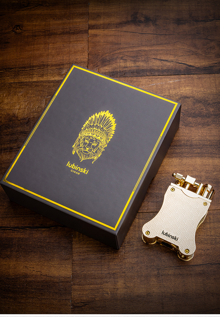 Lubinski 魯賓斯基 復古機械防風雪茄打火機 打火機 · 點火|W Cigar Shop 雪茄配件 商品詳情 4