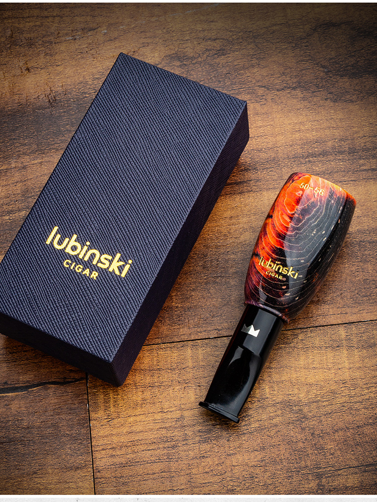 Lubinski 魯賓斯基 火焰紋玻璃醒茄瓶 保養 · 濕度|W Cigar Shop 雪茄配件 商品詳情 3