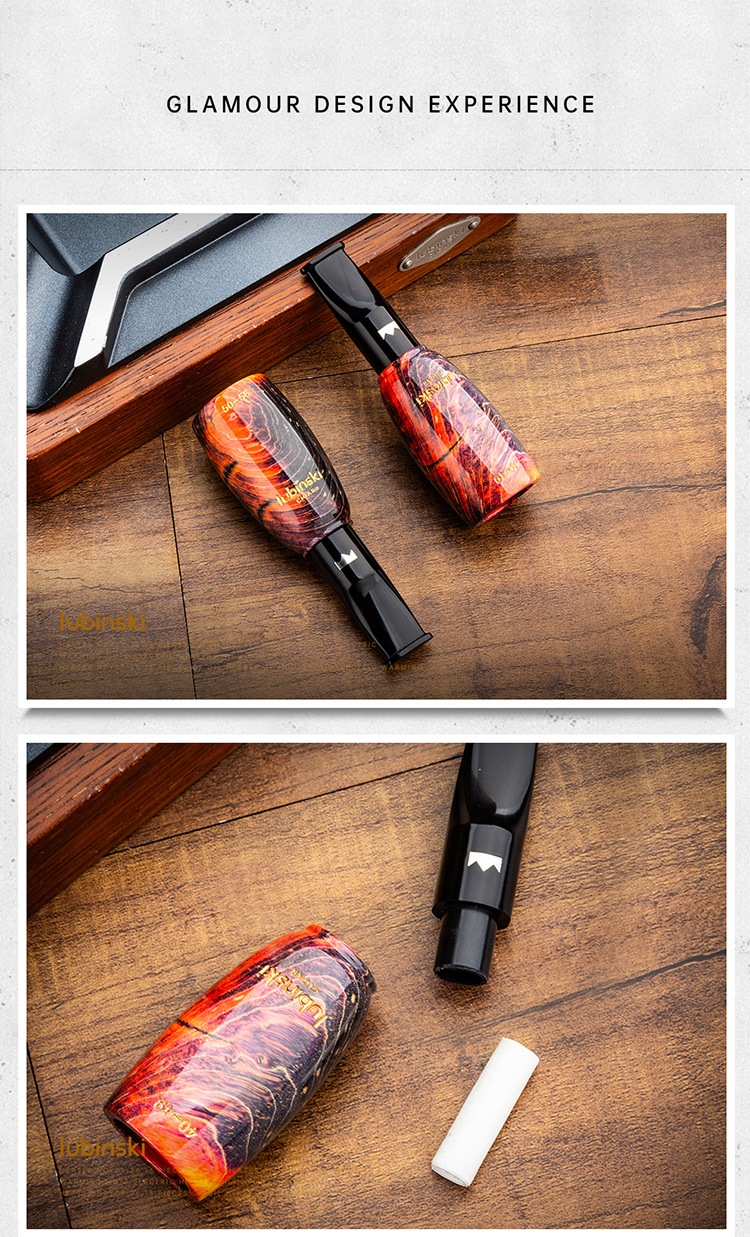 Lubinski 魯賓斯基 火焰紋玻璃醒茄瓶 保養 · 濕度|W Cigar Shop 雪茄配件 商品詳情 6