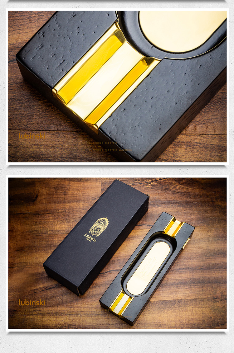 Lubinski 魯賓斯基 實木單槽雪茄菸灰缸 菸灰缸｜W Cigar Shop 雪茄配件 商品詳情 6