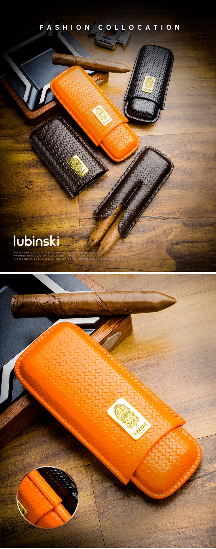 Lubinski 魯賓斯基 雪茄盒(YJA-50019) 收納 · 旅行盒|W Cigar Shop 雪茄配件 商品詳情 1