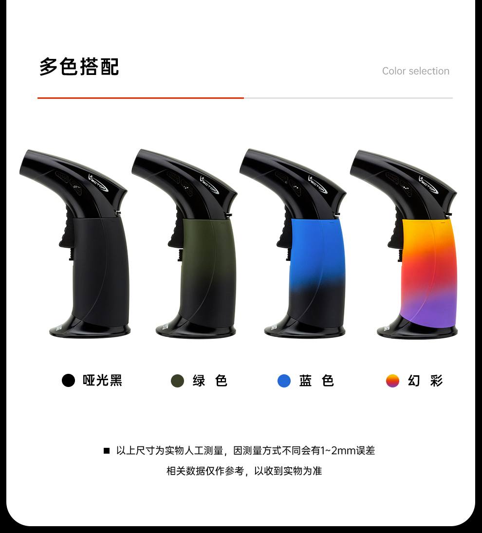 Lubinski 魯賓斯基 鋅合金單直衝大火力打火機 打火機 · 點火|W Cigar Shop 雪茄配件 商品詳情 9