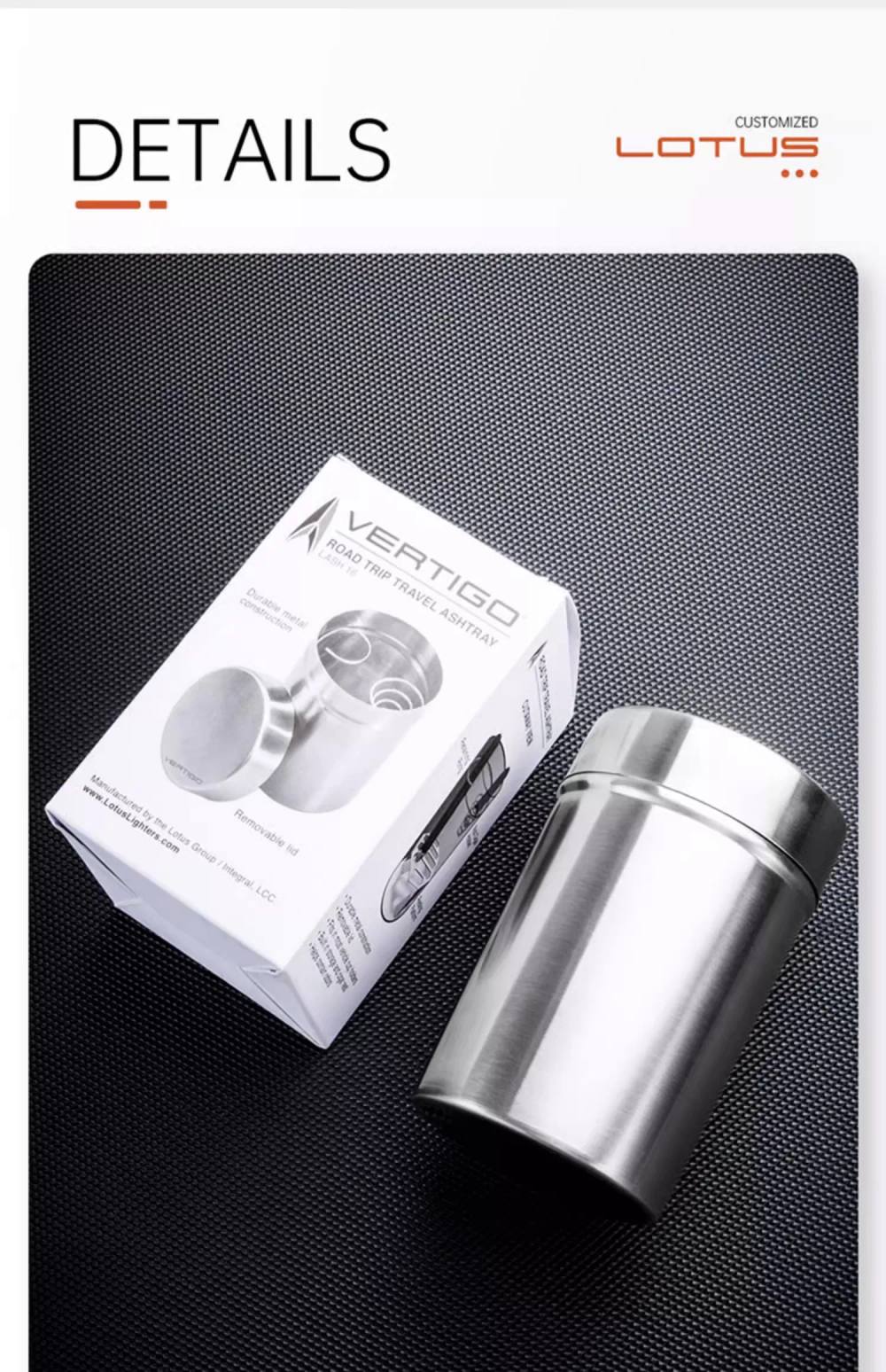 LOTUS 蓮花 車載雪茄菸灰缸 菸灰缸|W Cigar Shop 雪茄配件 商品詳情 13