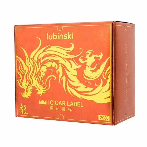 「Lubinski 台灣經銷商」魯賓斯基 龍年紀念款雪茄腳標修復自黏固定帶|Capadura|