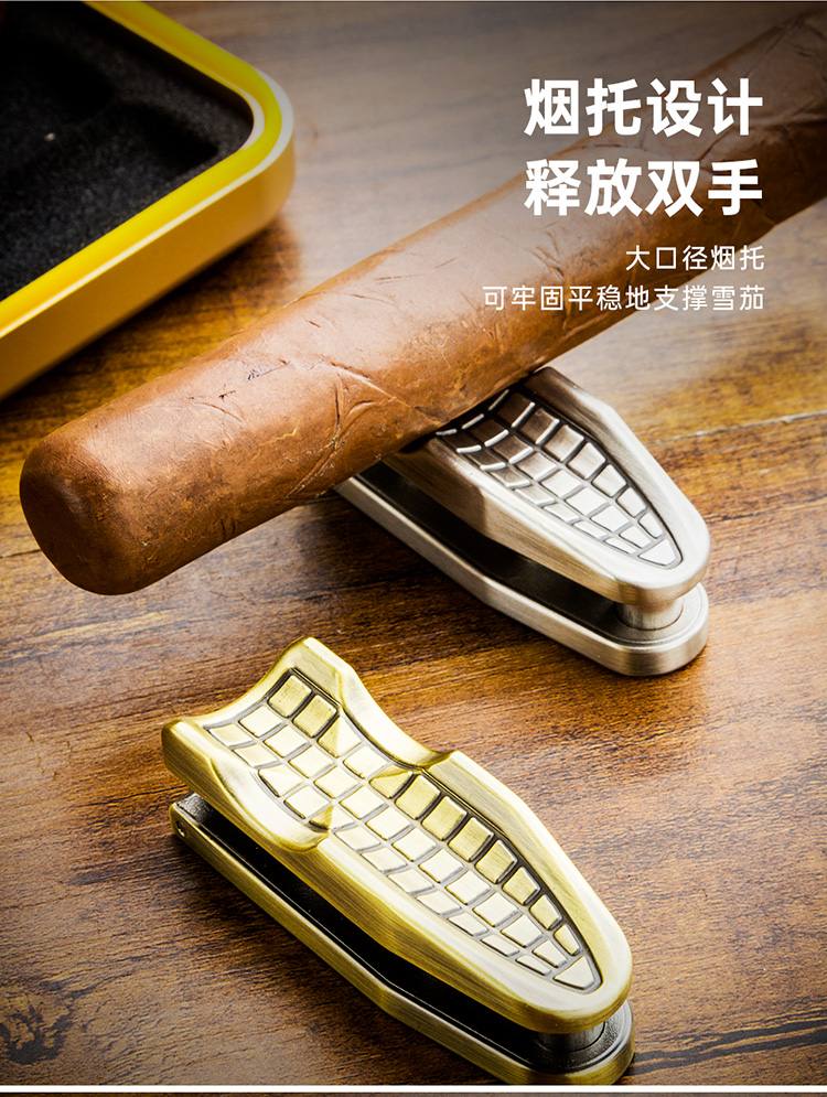 Lubinski 魯賓斯基 帶煙托架多口徑雪茄三孔開孔器 雪茄開孔器｜W Cigar Shop 雪茄配件 商品詳情 9
