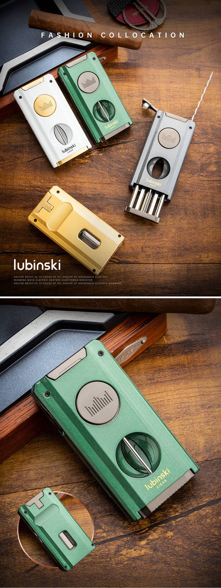 Lubinski 魯賓斯基 多功能直衝雪茄打火機 打火機 · 點火|W Cigar Shop 雪茄配件 商品詳情 1