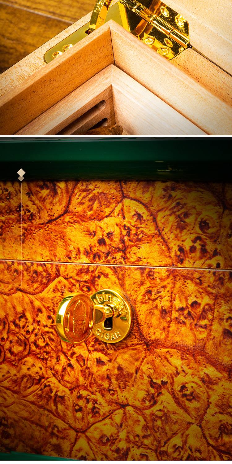 Lubinski 魯賓斯基 雪松木層架保濕盒 保濕櫃 · 恆溫箱｜W Cigar Shop 雪茄配件 商品詳情 5