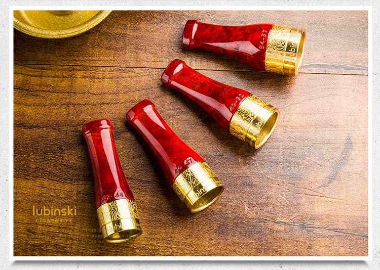 Lubinski 魯賓斯基 樹脂黃銅雪茄煙咬嘴 配件禮盒｜W Cigar Shop 雪茄配件 商品詳情 15