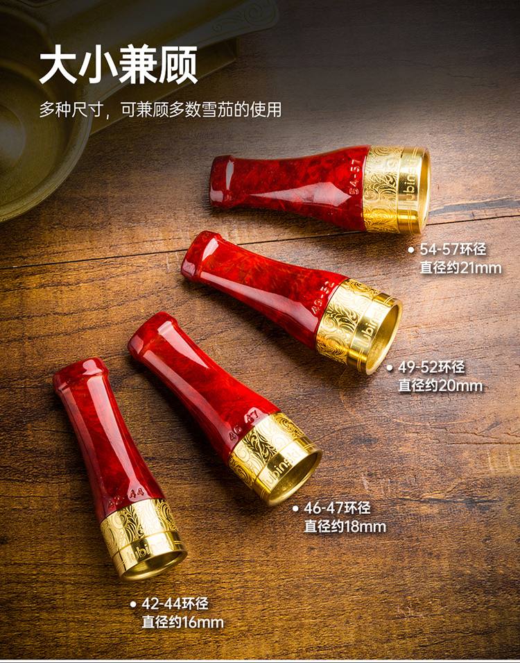 Lubinski 魯賓斯基 樹脂黃銅雪茄煙咬嘴 配件禮盒｜W Cigar Shop 雪茄配件 商品詳情 8